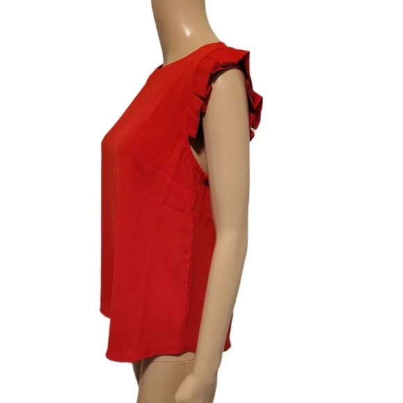 Women's Sleeveless Winged Blouse by Monteau (Size M) - Picture 3 of 6